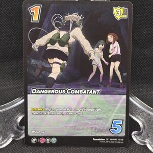 My Hero Academia Dangerous Combatant 13/18 - UniVersus Card